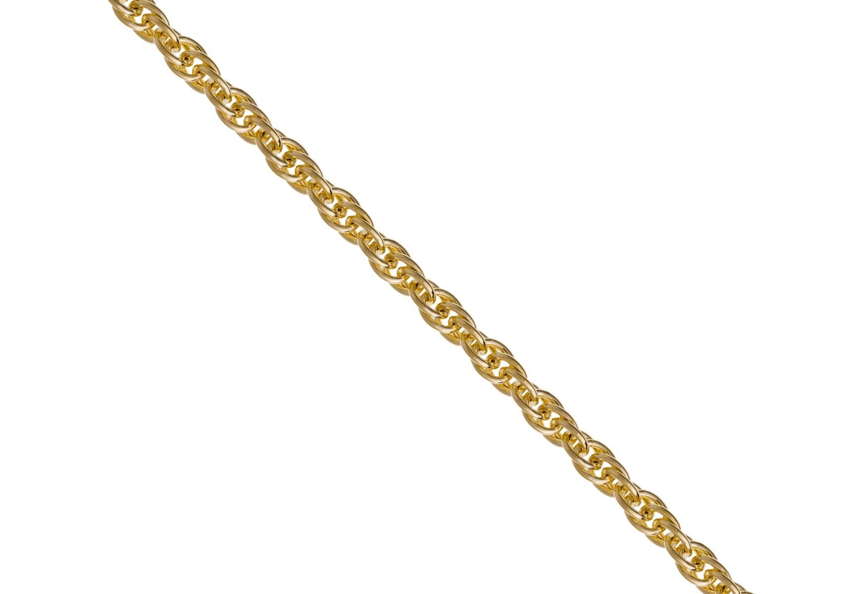 Double cable gold chain machine
