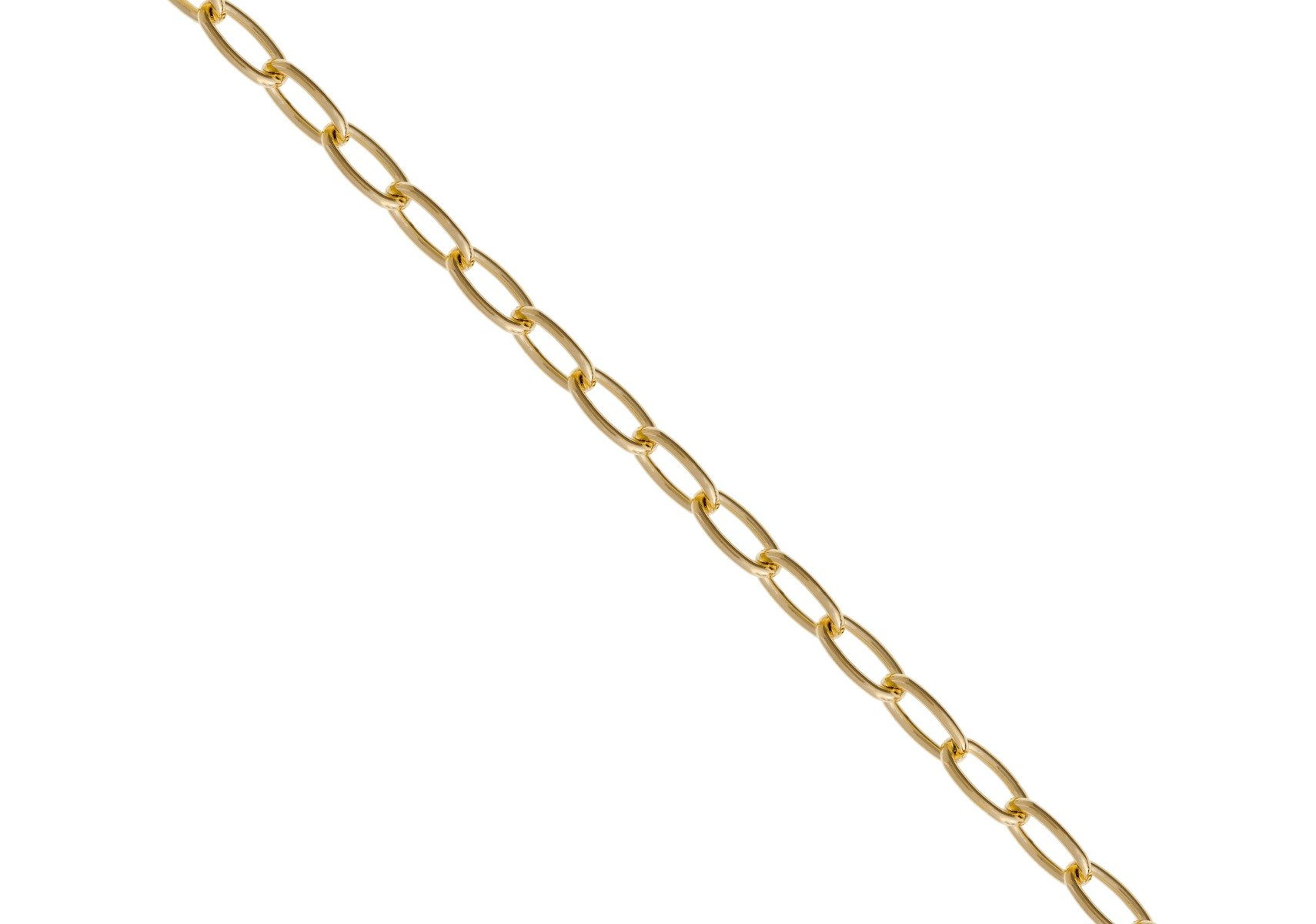 Oval long cable gold chain machine