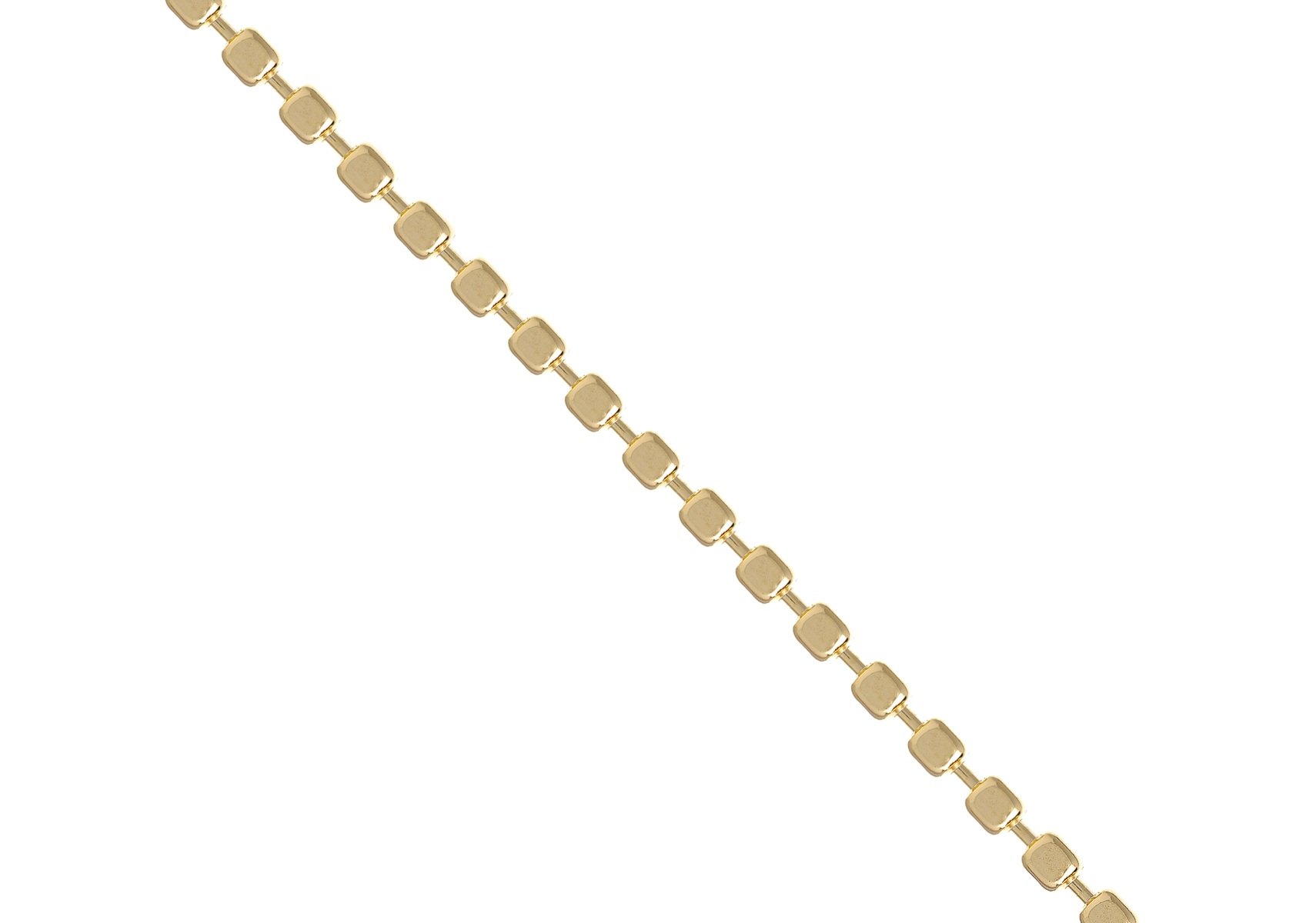 Square bead gold chain machine (2)